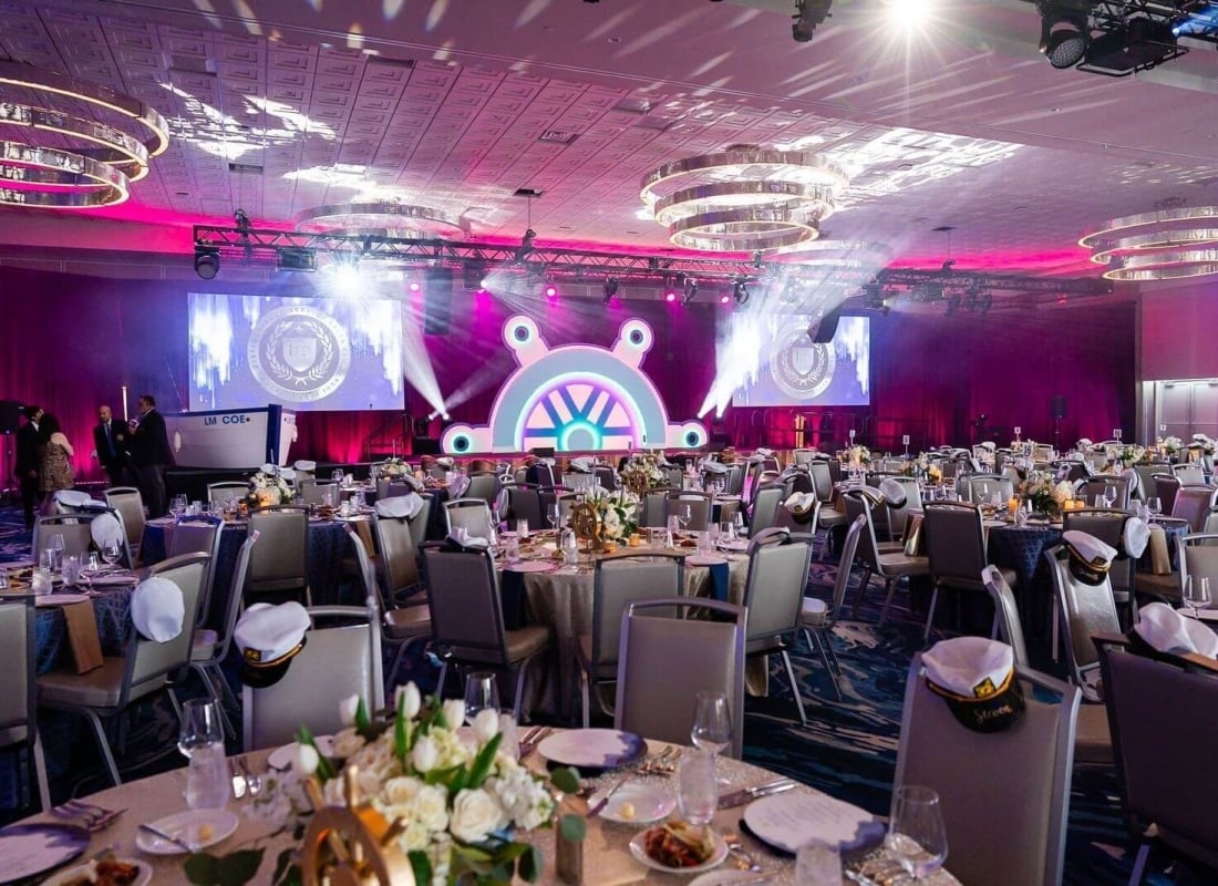 Event held at Great Egret Main Ballroom at Sunseeker Resort