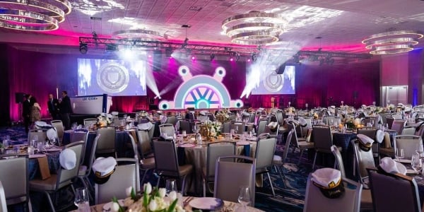 Event held at Great Egret Main Ballroom at Sunseeker Resort