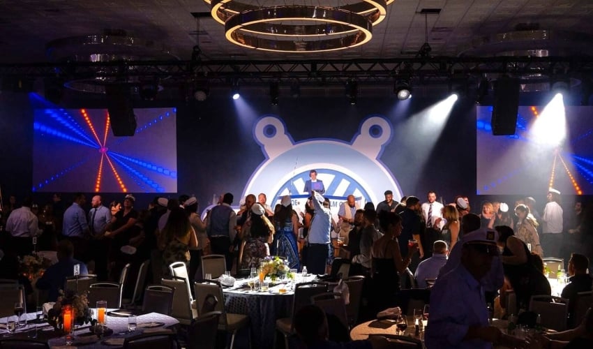 Event held at Great Egret Main Ballroom at Sunseeker Resort