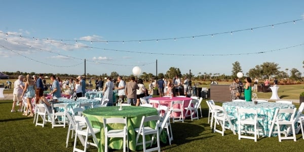 Outdoor event held at Aileron Golf Club