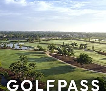 Golf Pass text layered with Aileron Golf Club