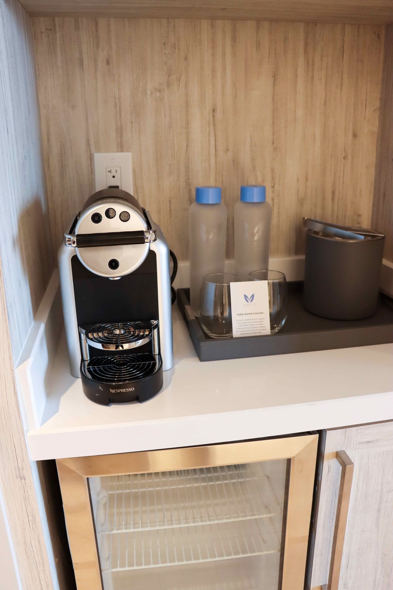 Coffee & Water station in a room at Sunseeker Resort