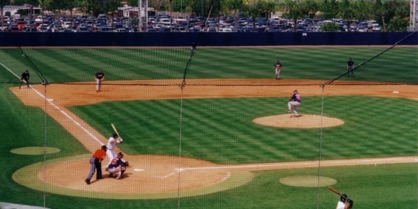 Spring Training for the Tampa Bay Rays & Atlanta Braves at Charlotte Sports Park in Florida