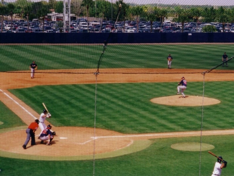 Spring Training for the Tampa Bay Rays & Atlanta Braves at Charlotte Sports Park in Florida
