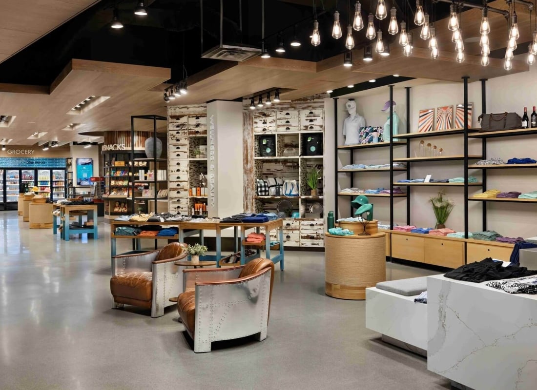 Sundries retail store at Sunseeker Resort