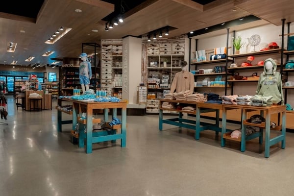 Sundries retail store at Sunseeker Resort