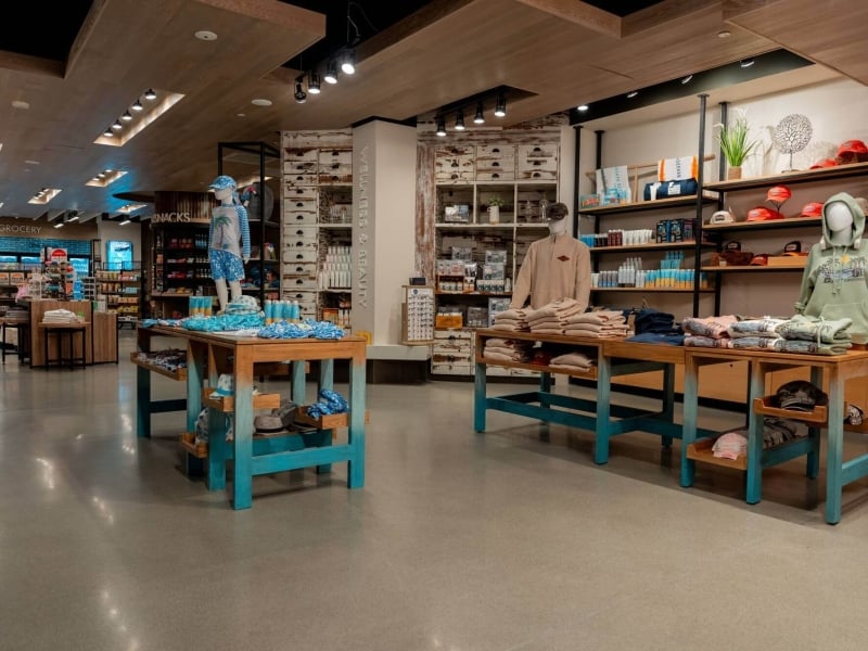Sundries retail store at Sunseeker Resort