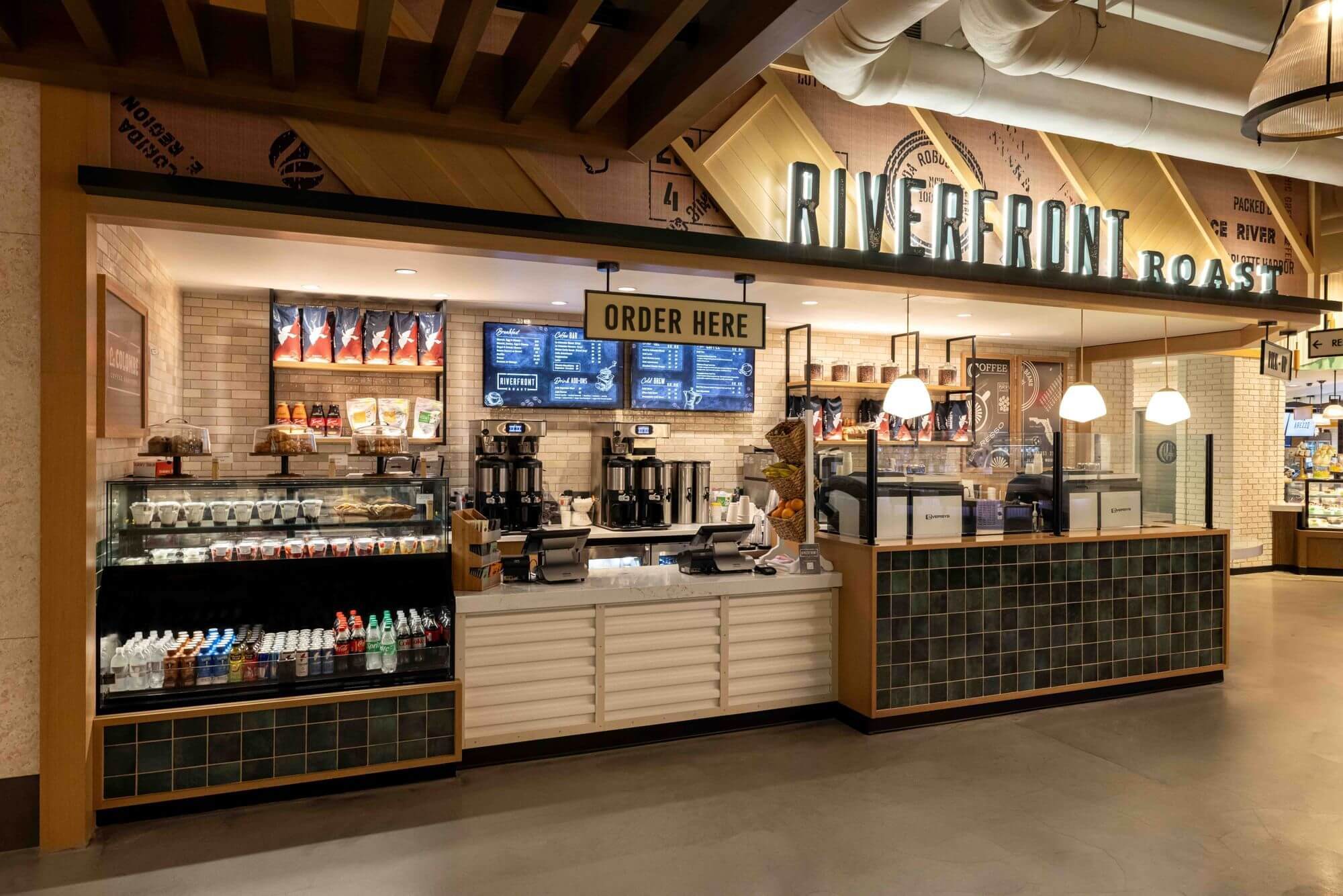 Riverfront Roast at the Harbor Yards Food Hall at Sunseeker Resort