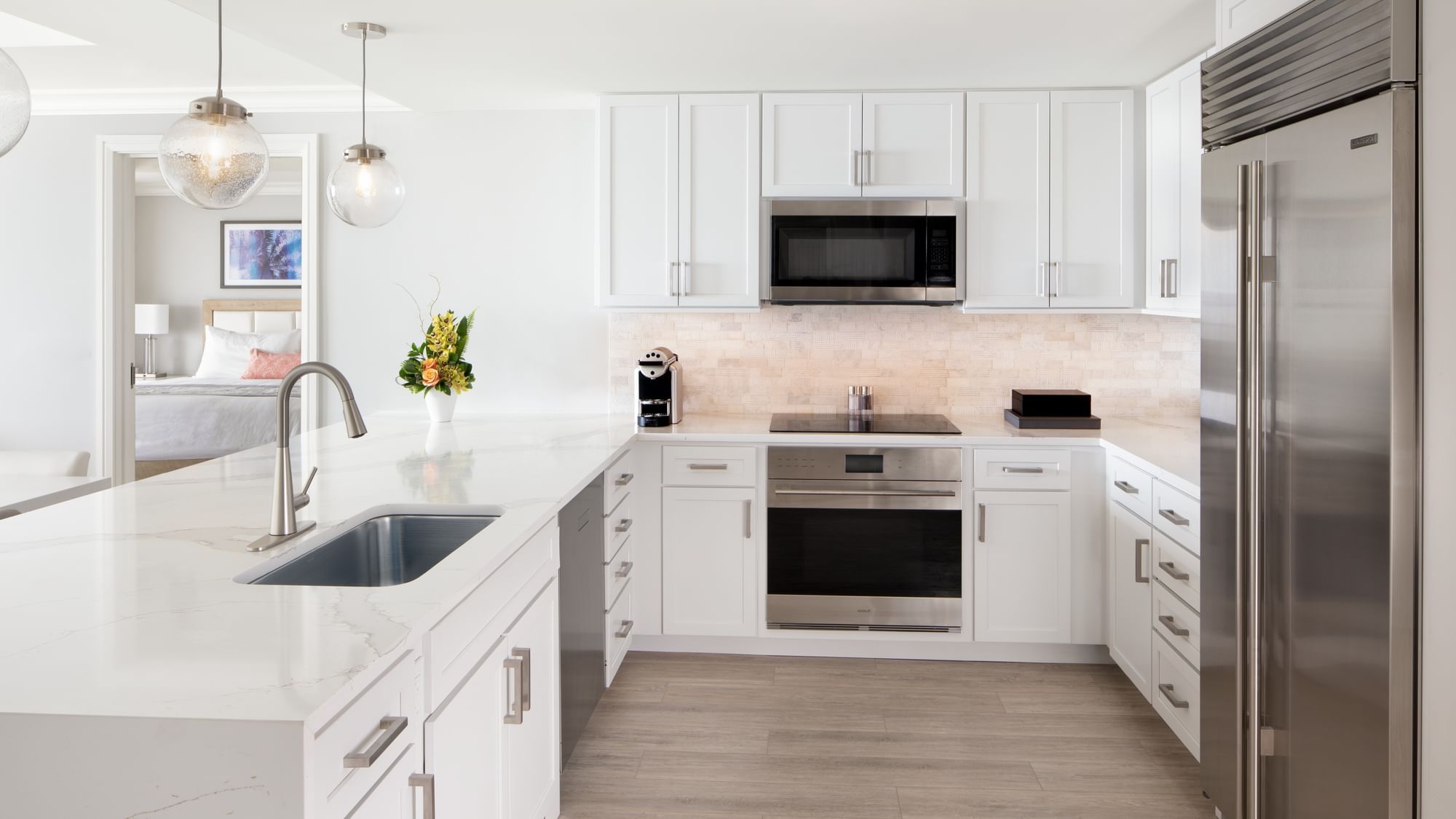 Sunsuites™ Three Bedroom Harbor View Kitchen at Sunseeker Resort