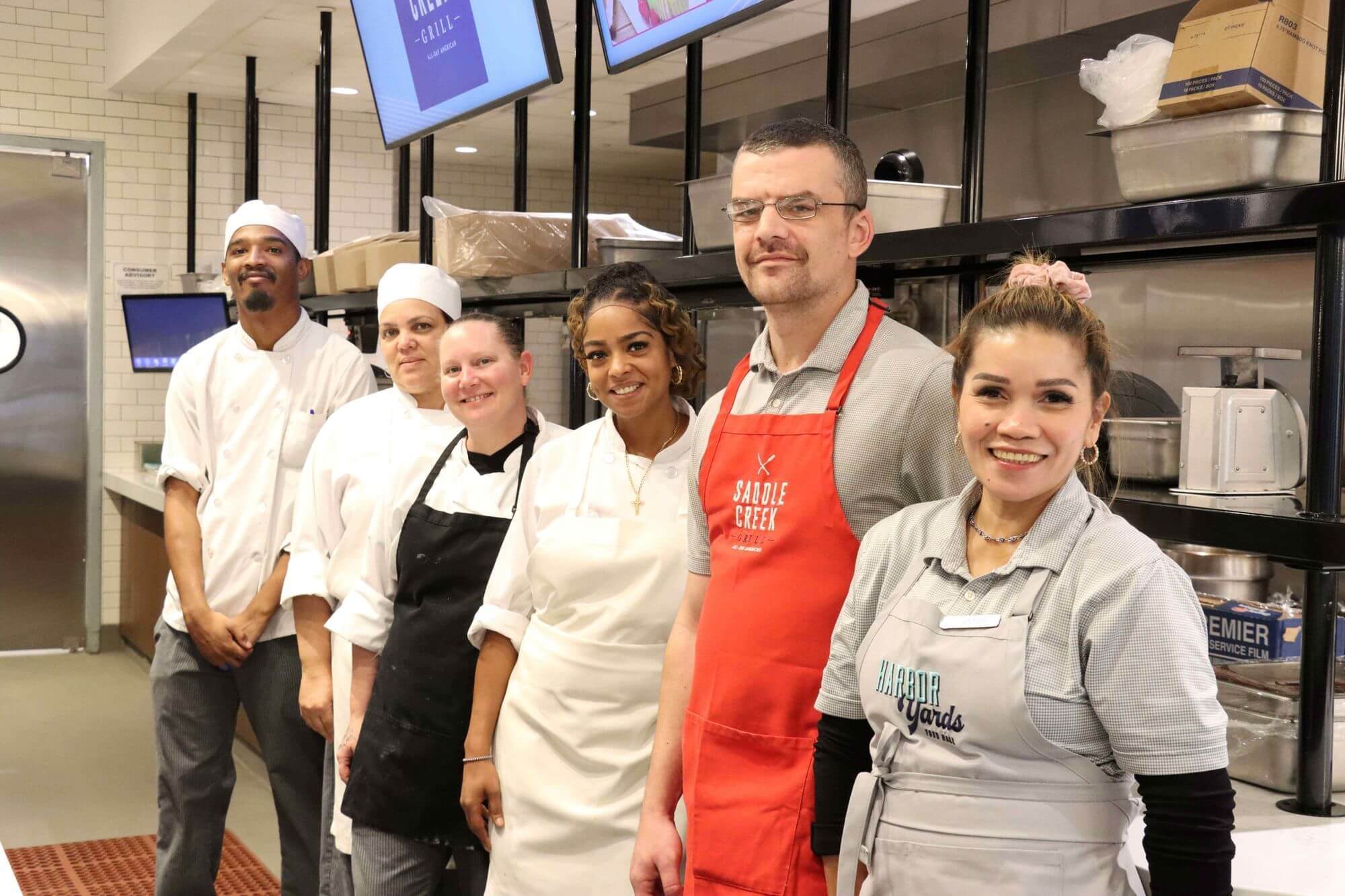 Sunseeker Resort kitchen staff