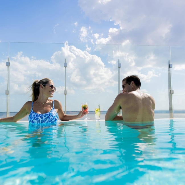 Level Blue Rooftop at Sunseeker Resort