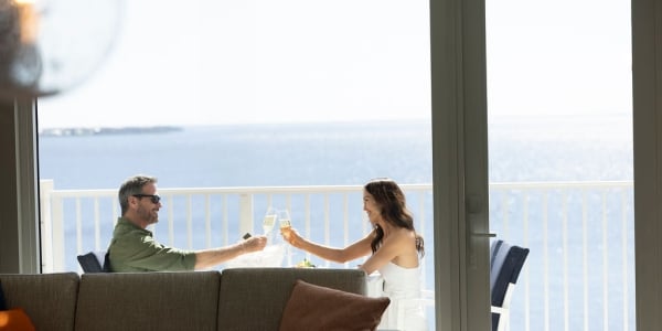 Couple on Balcony